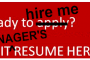 Get the manager's resume before you interview for the job
